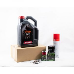 Kit Entretien Vidange Standard pour HONDA CRF 1000 Africa Twin DCT de 2016 &agrave; 2020 - MOTUL 7100 10W30 4L