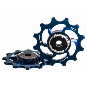 Image de Hope Galets de dérailleur jockey wheels 12 dents bleu