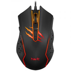 Havit Souris Gaming Pc Gamer MS1027 2400DPI