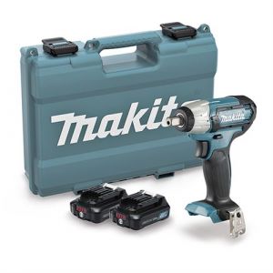 Makita Boulonneuse à chocs 12V 2x2 Ah Li-Ion CXT 1/2 avec coffret - TW141DSAE