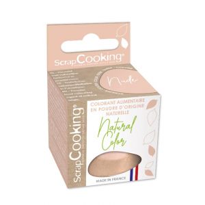 Scrapcooking Colorant alimentaire en poudre - Nude - 10 g