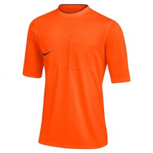 Nike Soccer Referee Jersey M NK DF Ref II JSY SS 22, Safety Orange/Black, DH8024-819, L