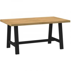 VidaXL Table À Manger Noain Pieds En Forme De A 160x90x75cm Massif Pin