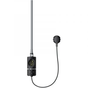 ML-Design Élément Chauffant Noir 1200W avec Thermostat et Affichage Digital, Résistance