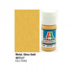 Italeri Peinture acrylique Dor&eacute; brillant