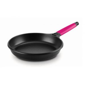 Fundix Po&ecirc;le 16cm antiadh&eacute;sif, fonte d&rsquo;aluminium, manche amovible, tous feux