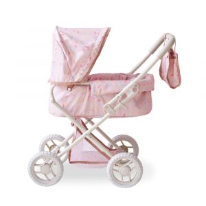 Teamson Poussette 2-en-1 classique, Beige, 64cm