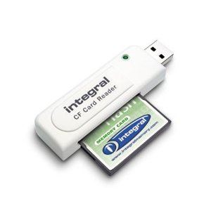 Integral CompactFlash Card Reader (INCRCF) - Lecteur de carte mémoire externe - Compact Flash 1 et 2 - USB 2.0