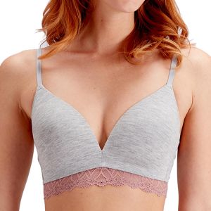 Soutien-gorge moulé sans armatures Pretty Polly CASUAL COMFORT gris