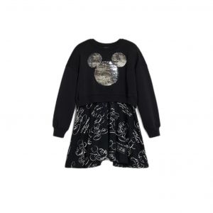 Desigual Robe fille Mickey Sequins