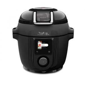Moulinex Cookeo Multicuiseur Airfryer Cookeo Infinity Noir CE9828F0 20 modes de cuisson, 6,5 L