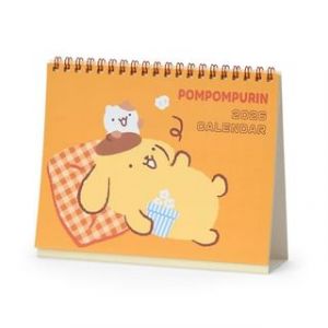 Sanrio Pompompurin Desktop Calendar 2026 19.5×6×16cm