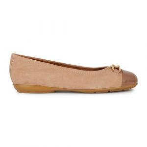 Image de Geox Femme D Annytah A Ballet Flat, Couleur Chair, 38 EU
