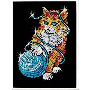 KSG Sequin art : Chat