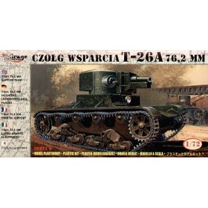 Mirage Leichter Panzer T-26 A 76,2 Mm - 1:72e Hobby