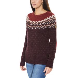 Fjällräven Övik Couche intermédiaire Femme, rouge XXS Sweats escalade