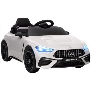 Voiture électrique enfants - AIYAPLAY - Mercedes AMG CLE 53 - 12V 2 moteurs télécommande parentale 24G - 99 x 55 x 43 cm - blanc