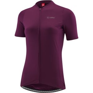 Löffler Clear Hotbond Maillot manches longues à fermeture éclair Femme, violet EU 42 Maillots route