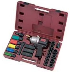 Kraftwerk 3837K - Clé à choc 1/2" 1486 Nm avec outils universels