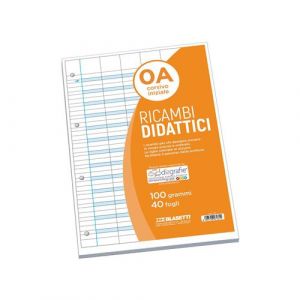 Blasetti 91401 Pièces de rechange perforées F.To A4 40 feuilles de papier, 100 g/m², règle de 1 A (0 A)