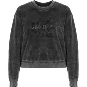 Calvin Klein Wash Velvet, taille XS, femme, noir gris