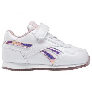Reebok Baskets Velcro Royal Classic Jogger 3 1v EU 20 White / White / Classic Pink