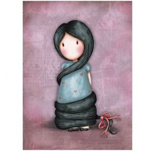 Image de Santoro Rapunzel Carte postale avec enveloppe