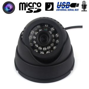 Image de Yonis Y-cdu1 - Mini caméra dôme surveillance USB Micro SD vision nocturne