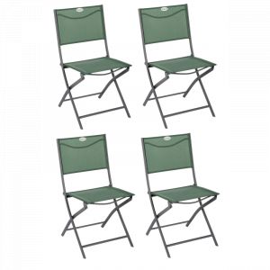 Chaise pliante Modula olive/graphite Hespéride - Olive