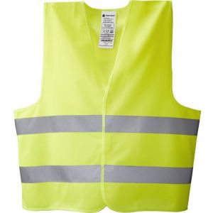 Toolcraft TO-6542478 Gilet de s&eacute;curit&eacute; jaune fluo, taille universelle en iso 20471:2013 en iso 20471:2013 - jaune