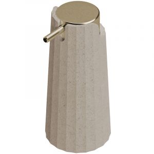 Avenir porte-savon liquide distributeur de savon crème natur type d'installation à poser sur plan - Cosmic