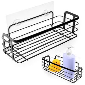 Etagere de douche murale avec ruban adhesif resistant