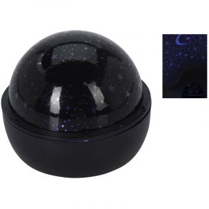 Basics Lampe De Chevet - Home & Styling - Projecteur D'&eacute;toiles - Led - Rotative - &Oslash; 12,5 Cm
