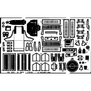 Image de Eduard MAQUETTE A 36 / P 51A ACCURATE 1/48 48134