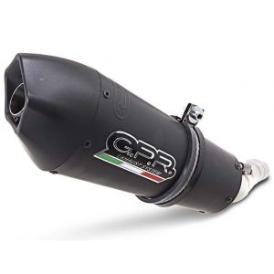 Gpr Exhaust Systems Silencieux à Enfiler En Titane R Gpe Anniversary 1200 Rt 15-14 Homologué One Size Matt Black / Matt Black