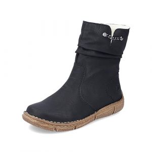Image de Rieker Femme Z3771 Botte Tendance, Noir 00, 36 EU