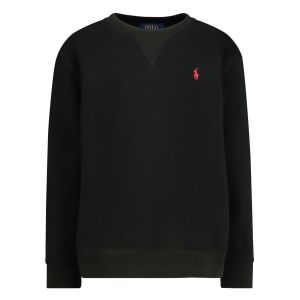 Ralph Lauren Sweat col rond Noir - Taille 6 Ans