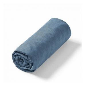 Drap-housse lin lavé, Elina pour matelas épais