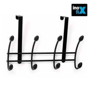 Inofix Plaquette De Suspension - Noir - Acier Peint - 208x306x109 Mm