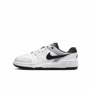 Nike Full Force GS Sneaker, White Black Pewter, 32 EU