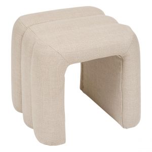 Atmosphera Pouf Sisco argile créateur d'intérieur