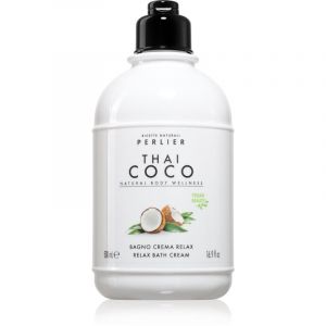 Perlier Thai Coco - Bagno Crema Relax Detergente al Cocco, 500ml