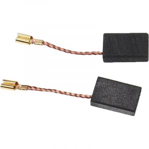 Vhbw 2x Balais de charbon pour moteur compatible avec Kress 1050 fme-p outil électrique, meuleuse d'angle, défonceuse, fraiseuse à cheville plate