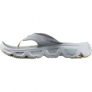 Salomon Reelax Break 6.0 Tongues de récupération pour Femme, Foulée amortie, Maintien sans coutures, Légèreté, Pearl Blue, 43 1/3