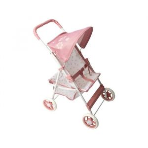 Arias Poussette citadine pour enfants - Pliable - Capote incluse - Hauteur du guidon 55,5 cm