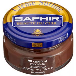 Image de Saphir Cirage Cr&egrave;me Surfine Pommadier, 50 ml CHOCOLAT