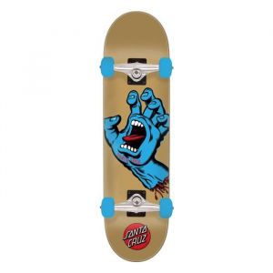 Santa cruz Screaming Hand 8.25" Skateboard complet marron