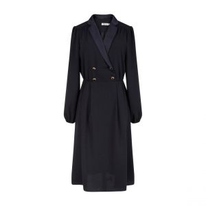 Naf Naf KALET R1 Robe, Noir, 36 Femme