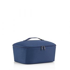 Reisenthel Coolerbag M Pocket - Petit Sac Isotherme idéal pour Vos déjeuners, Doublure Isotherme en Feuille d'aluminium, Couvercle à Fermeture hermétique, capacité 4,5 l, Couleur:Blau