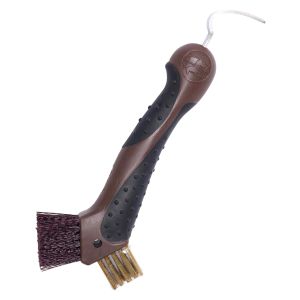 Cure-pied pour cheval avec brosse Imperial Riding Scraper